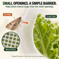 Insectennet voor landbouwgrond of groenteboomgaarden