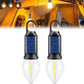 Zonne-energie tentverlichting, via USB oplaadbare LED-kampeerlantaarn