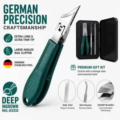 📢📢 50% KORTING!! ⏰ Schuin antispattende nagelknipper met brede opening