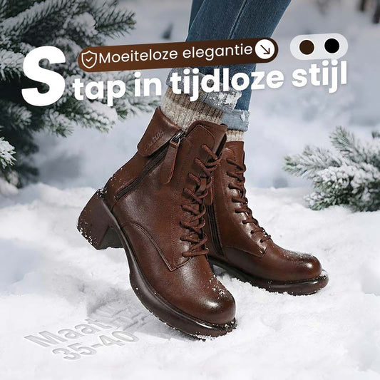 💖Herfst/Winter 50% korting🍁Laarzen in Britse Vintage Stijl