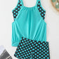 Dames Tweedelig Polkadot Zwempak