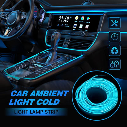 🌈💥 Verander je auto-interieur in een sfeervolle ruimte! Deze 3 meter lange USB-lichtstrip geeft je auto kleur en sfeer – eenvoudig te installeren.
