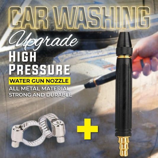 🚿60% KORTING – Hogedrukreiniger voor auto’s en de tuin! 💦🚗 10x krachtiger, 8 sproeistanden & uiterst duurzame metalen behuizing