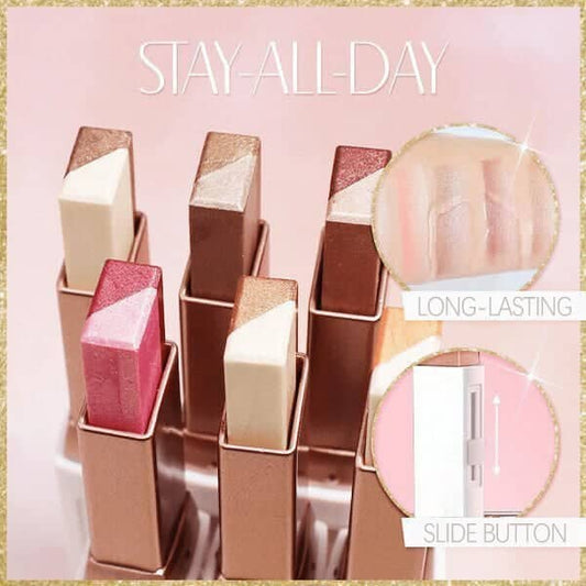 💥Koop er 1, krijg er 1 gratis 💥Glossy Eyeshadow Stick™ | Waterdichte oogschaduw met glitter