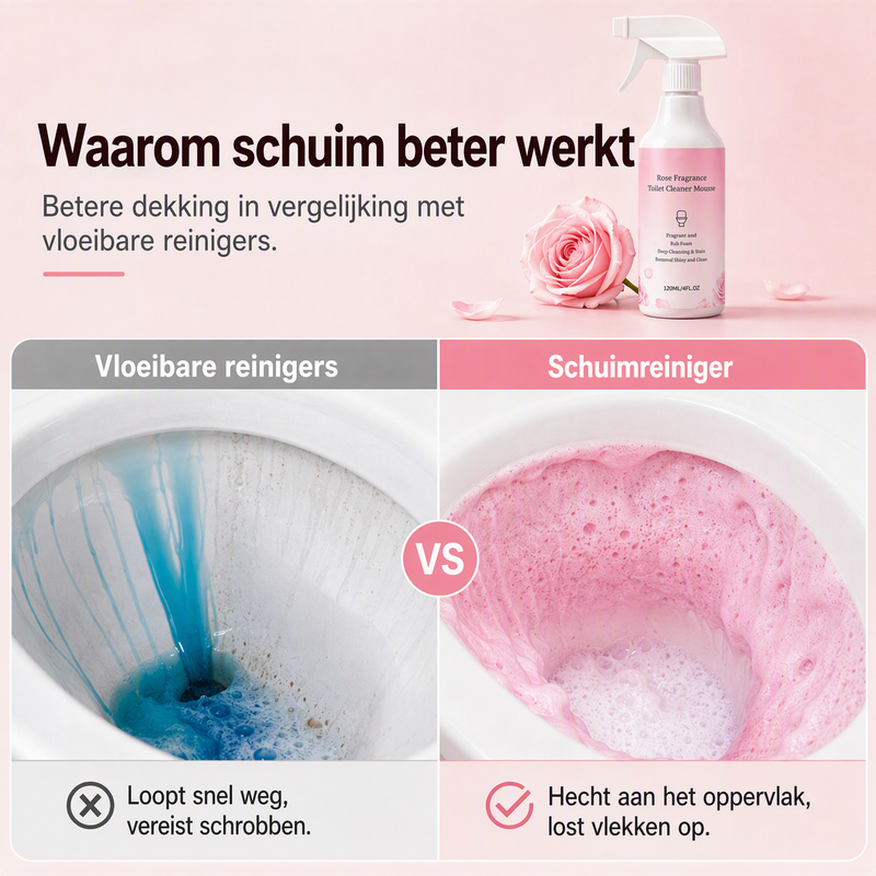 🥳2026 HOT SALE🥳💞Meer dan 50.000 verkocht! 🛁🧹Badkamerreiniger-spray – lost kalkaanslag, zeepresten en watervlekken op zonder schrobben. Geschikt voor glas, tegels en kranen – laat een frisse botanische geur achter. Zachte formule, geen scherpe dampen! ✨💪"