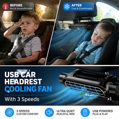 🌀ZOMER-SPECIALE AANBIEDING 50% KORTING🚗Verstelbare ventilator voor de bestuurders- en passagiersstoel