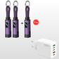 🎉 50% KORTING 🔋4-in-1 sleutelhanger kabel, met display, draagbaar & snel opladen