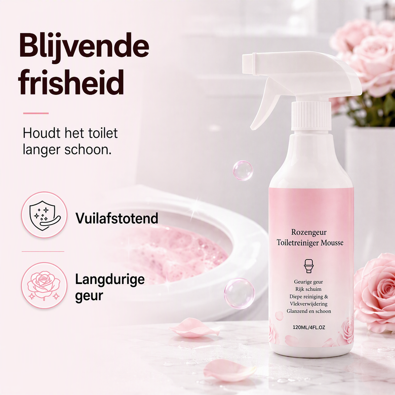 🥳2026 HOT SALE🥳💞Meer dan 50.000 verkocht! 🛁🧹Badkamerreiniger-spray – lost kalkaanslag, zeepresten en watervlekken op zonder schrobben. Geschikt voor glas, tegels en kranen – laat een frisse botanische geur achter. Zachte formule, geen scherpe dampen! ✨💪"