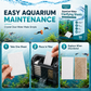 🐠 KOOP 1, KRIJG 1 GRATIS! ✨ AQUARIUM KLARIFICEERDE VELLEN - Kristalhelder water binnen 24 uur, verwijdert geuren en onzuiverheden, veilig voor alle vissen en planten 🌿🔮