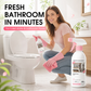 🥳2026 HOT SALE🥳💞Meer dan 50.000 verkocht! 🛁🧹Badkamerreiniger-spray – lost kalkaanslag, zeepresten en watervlekken op zonder schrobben. Geschikt voor glas, tegels en kranen – laat een frisse botanische geur achter. Zachte formule, geen scherpe dampen! ✨💪"