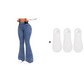 🎁2026 Nieuw binnen 💥👖Dames high-waist stretch flared denim jeans🚀