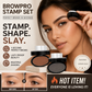 🔥 1+1 GRATIS 💖 50K+ Verkocht | Wenkbrauw Stempel Poeder Kit – Natuurlijke, Symmetrische Wenkbrauwen in Eén Druk | Waterproof tot 24U ✨