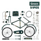 🔥Laatste dag-BESPAAR 48% UIT🔥-DIY Fiets Model Schaal