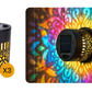 🌞 50% KORTING! 🌀 Mandala-lamp op zonne-energie – Prachtige patroonprojectie, 2-in-1 vloer- en wandverlichting & IP65 waterdicht met automatische aan/uit-functie 🌿