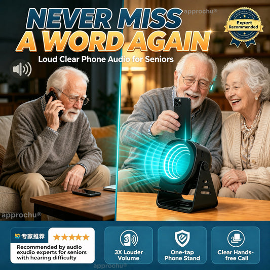 Mobiele telefoonhouder met inductieluidspreker