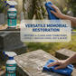 Reinigings- en restauratiespray voor grafstenen