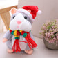 🐹🎄 Spreek tegen deze hamster en hij praat terug! Zacht, grappig en met een bewegend hoofdje – 15 cm. Verkrijgbaar in 3 kleuren en kersteditie!