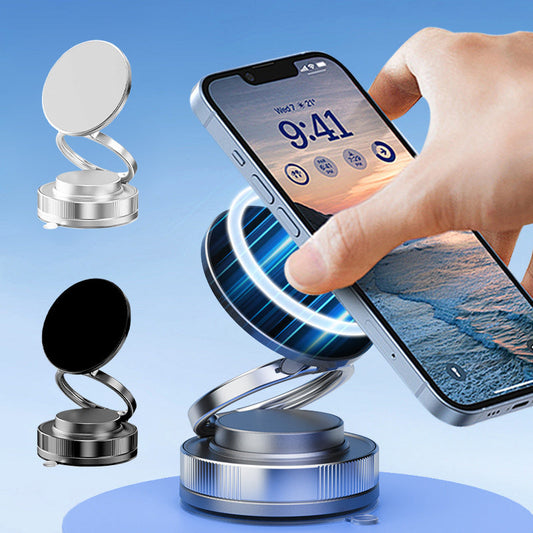 🚗 STERKE MAGNEET HOUDER VOOR AUTO! 🔥 Telefoonhouder met Zuignap | Trillingbestendig & 360° Draaibaar 📱✨