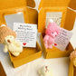 💖Vandaag: Koop 1 krijg 1 gratis!🎁Handgemaakte mini knuffelbeer in doos