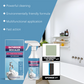 🛁✨ Eén spray, hele badkamer schoon! Alles-in-één reinigingsset voor hardnekkig badkamervuil – spray, wacht, spoel weg!