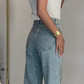 💝2025 Hete verkoop 49% korting🔥Jeans met rechte pijpen en strass-steentjes