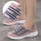 Comfortabele en ademende slippers met gesloten teen
