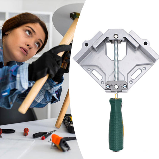 Duurzame, stevige haakse klem 90°