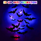 🦇 Halloween 3D vleermuis LED-wandlamp decoratie