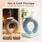 🎉 U-vormige Nekwarmer 💆‍♀️🔥❄️ Ergonomisch, Warm/Koud & Handsfree Comfort!