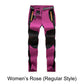 Winddichte, waterdichte, warme wandelbroek met elastische tailleband
