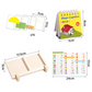 50% KORTING🎁60 niveaus🏆🧩 -✨【Geometrische huis-laagpuzzel met houten basis】✨
