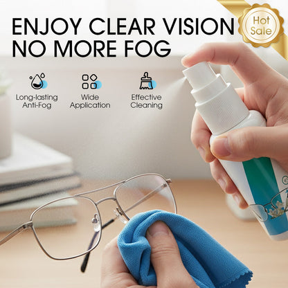 ✅Directe verkoop vanuit de fabriek✈️Multifunctionele anti-condens reinigingsspray voor brillen en spiegels