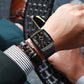 🎅 Exclusief Sinterklaasvoordeel!50% KORTING✨Ultradunne Vierkante Quartzhorloge (Meshband) – 9mm Dun, 3ATM Waterbestendig & Modieus Design (Perfect als Cadeau!)