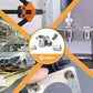 ⚙️ Universele Platkop Inzetmoer Set – Creëer Sterke Schroefdraad in Dunne Platen | Nu 50% Korting