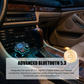 📻 NU 50% KORTING! 🚗 Universele dubbele-poort auto FM Bluetooth-zender – Draadloze muziek, handsfree bellen & dubbele USB-lader 🔌