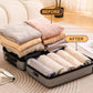 10 stuks handgerolde ruimtebesparende compressiezakken