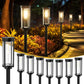 🌞 Zonne-Energie Tuinverlichting – Retro Design, 12-14 Uur Verlichting & IP65 Waterdicht