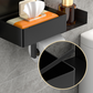 Toiletpapierhouder met plank en opbergvak – installatie zonder boren
