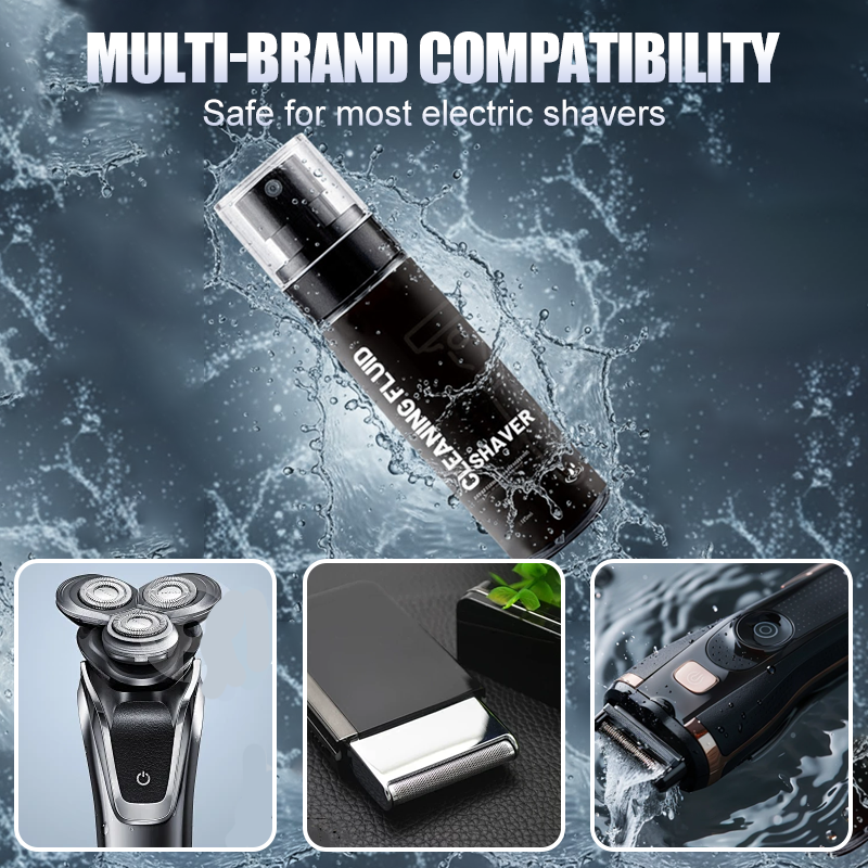 Electric Razor With Guard Electric Shaver Guard Cleaning Spray – forbyshopcn