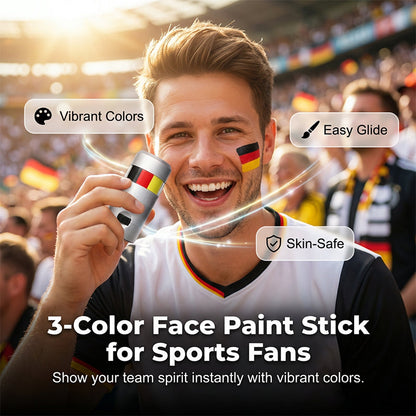 🔥🔥Schminkstift met nationale vlag voor sportfans🏆🏆