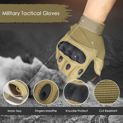 🟛 ⚔️ Tactische militaire handschoenen – antislip, snijbestendig en met touchscreen-functie ✋