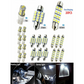 20-Delige LED Auto Verlichtingskit – Complete Upgrade Voor Je Interieur & Exterieur🚗💡Inclusief daklampen, T10 parkeerlichten, leeslampjes, kentekenverlichting & meer – Zie het verschil