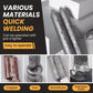 💥✨ Van scheur naar stevige verbinding – deze metaalreparatieset met laag smeltpunt werkt op aluminium, RVS, koper, ijzer en buizen. Perfect voor thuisklussers!