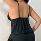 🥳2026 HOT SALE🥳💞 Meer dan 50K+ verkocht! 👗🌸 50% KORTING!  Camisole & shorts pyjama set met kanten afwerking – zachte satijnachtige stof, verstelbare bandjes & V-hals.
