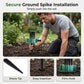 360° dekking precisie tuinberegeningssproeier