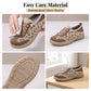 Dames instapschoenen van ademend mesh met luipaardprint