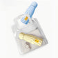 Draagbare capsuleparaplu met dubbele functie