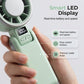 Opvouwbare handventilator met turbofunctie en LED-display