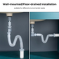 Universal Quick-Connect Basin Drain Pipe