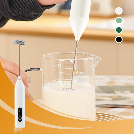 🥤 NU 50% KORTING! ⚡ Elektrische mixer voor het opschuimen van drankjes – 3 snelheden & USB oplaadbaar ☕